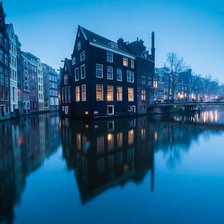 Схема вышивки «Амстердам сумерки»