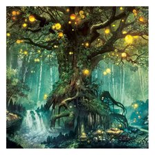 Схема вышивки «Волшебное дерево»
