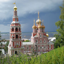 Схема вышивки «Рождественская (Строгоновская) церковь, г. Нижний Новгород»
