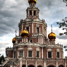 Схема вышивки «Церковь Покрова Пресвятой Богородицы в Филях, Москва»