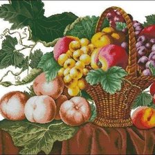 Схема вышивки «Still Life with Fruits»