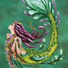Схема вышивки «Fairy of the Sea»