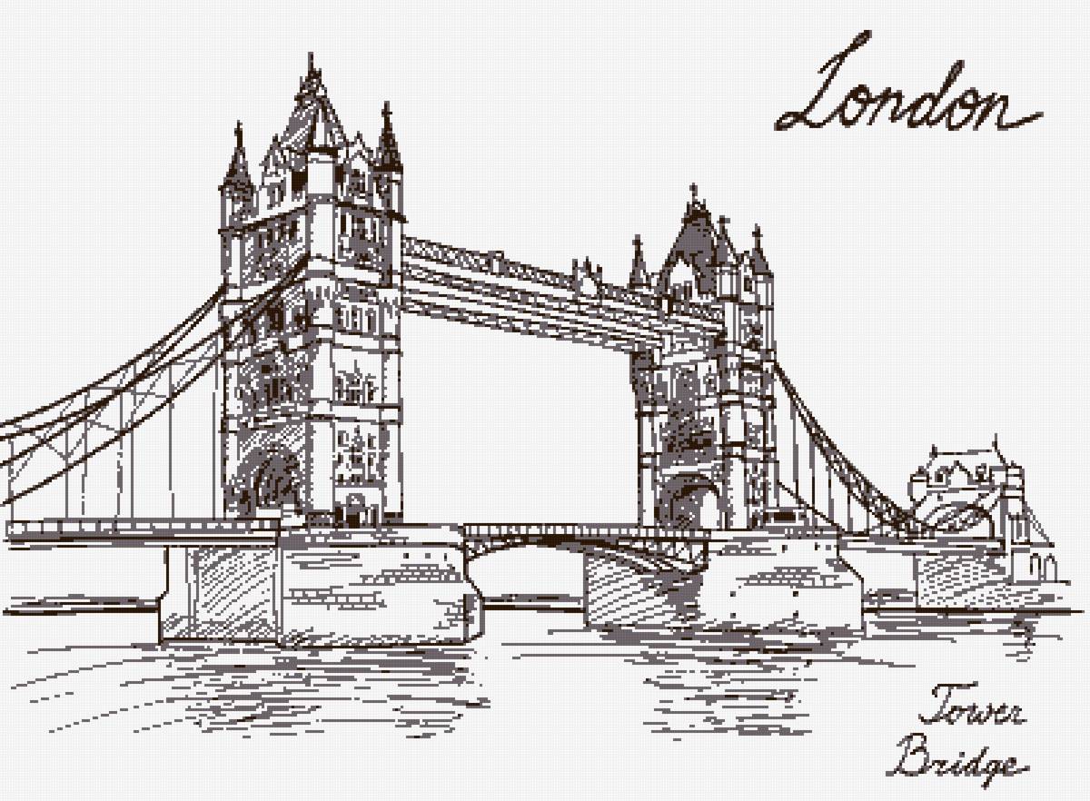 лондон - мост, англия - предпросмотр