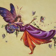 Схема вышивки «Butterfly Fairy»
