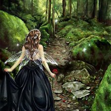 Схема вышивки «Forest Fairy»