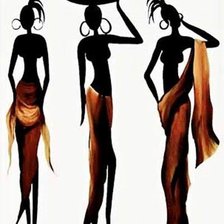 Схема вышивки «African Ladies»