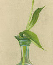 Схема вышивки «Стеклянная ваза для одного цветка»