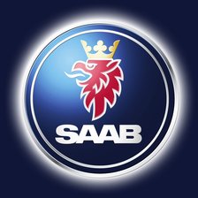 Схема вышивки «Saab»