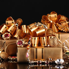 Схема вышивки «золотые подарки»