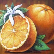 Оригинал схемы вышивки «Апельсин» (№2418527)