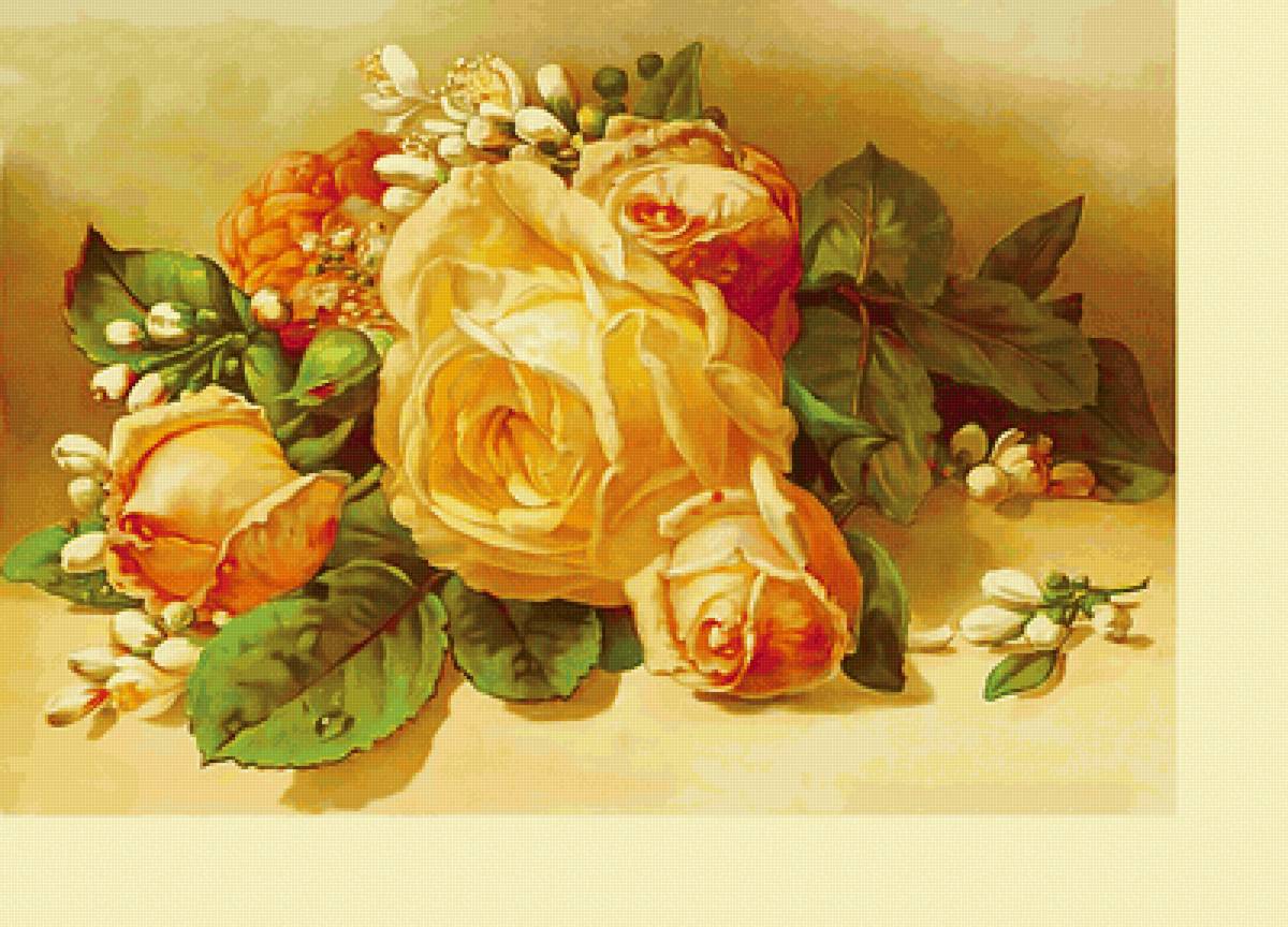 Серия "Букет" - цветы, розы, флора - предпросмотр