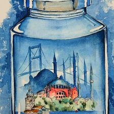 Схема вышивки «Стамбул»