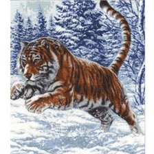 Оригинал схемы вышивки «тигры» (№2442768)