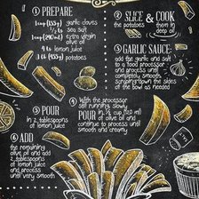 Схема вышивки «french fries»