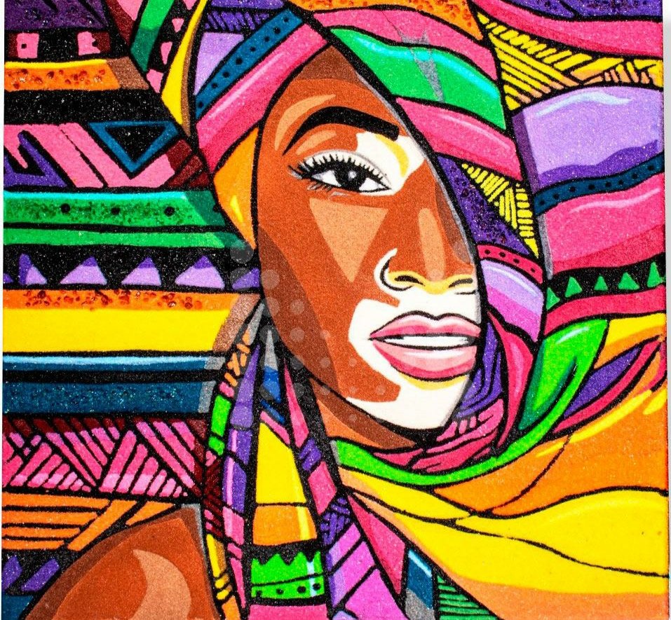 Африканка - африка, женщина - оригинал