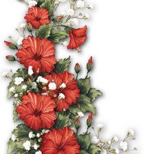 Оригинал схемы вышивки «цветы» (№2475792)