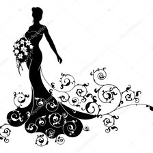 Оригинал схемы вышивки «Невеста» (№2479957)