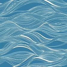 Схема вышивки «Волны абстракция»