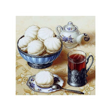 Оригинал схемы вышивки «чай с зефиром» (№2484522)