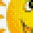 Предпросмотр схемы вышивки «Солнышко улыбается Гамма 15 цветов, 80x80 крестов, 75%» (№2485159)