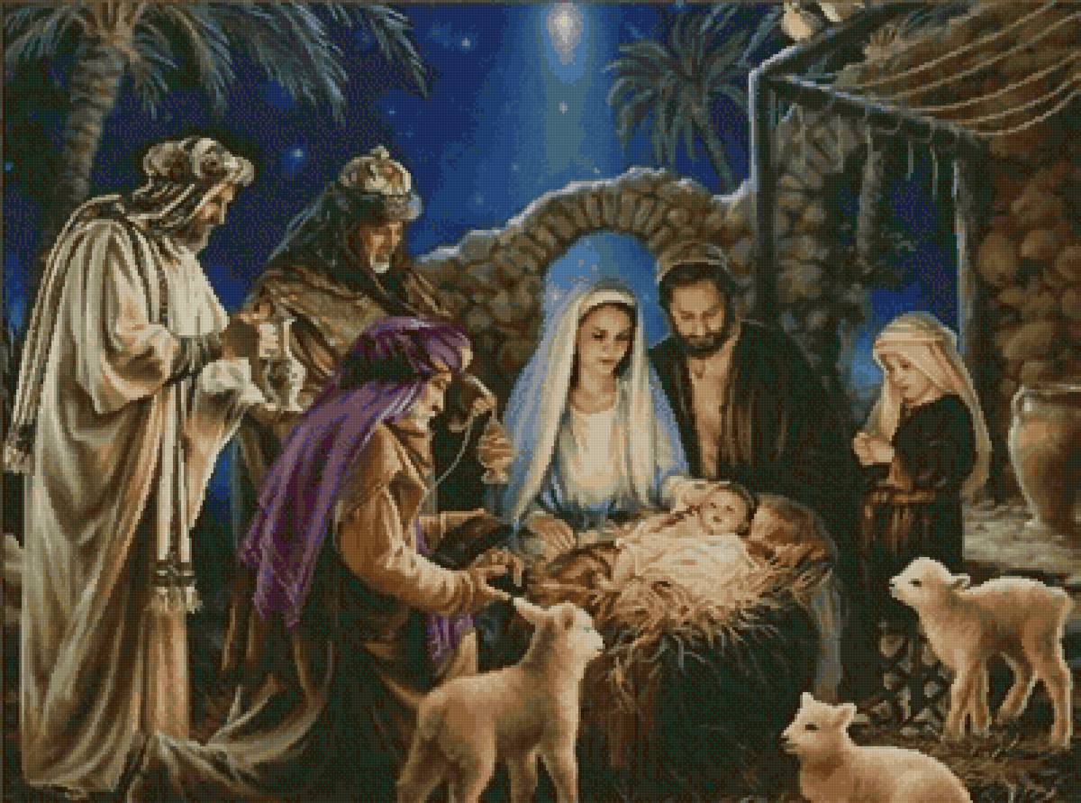 Рождество - иисус христос - предпросмотр