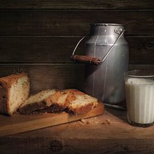 Схема вышивки «Хлеб с молоком»