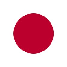 Схема вышивки «флаг страны япония»