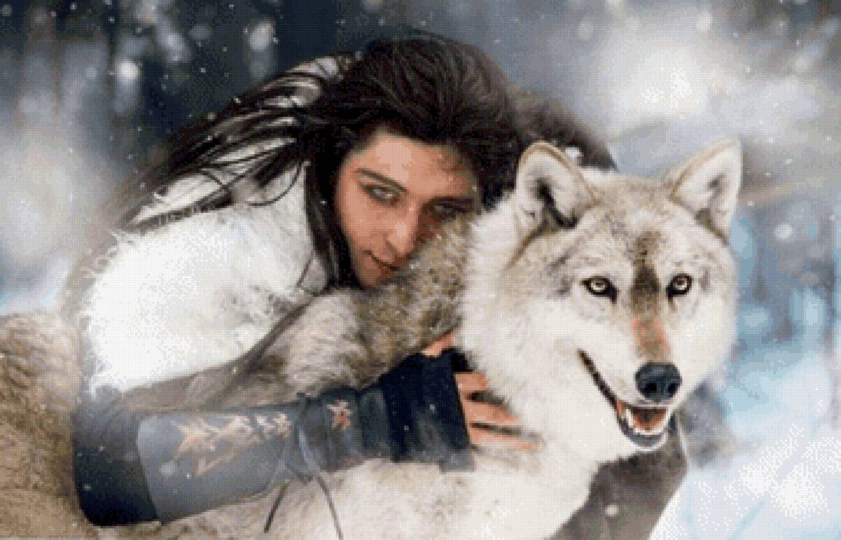 Зимний волк - зима, люди, актеры, животные - предпросмотр