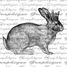 Оригинал схемы вышивки «Подушка с зайцем» (№2603172)