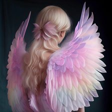 Оригинал схемы вышивки «Ангел» (№2604525)