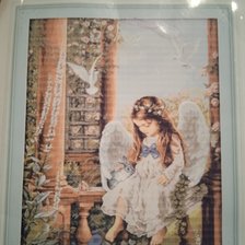 Оригинал схемы вышивки «Ангел» (№2628469)