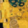 Предпросмотр схемы вышивки «Поцелуй Густав Климт (гамма)» (№2646505)