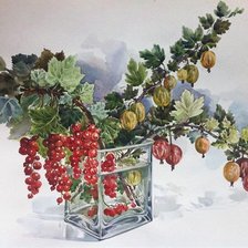 Схема вышивки «Садовые ягоды»