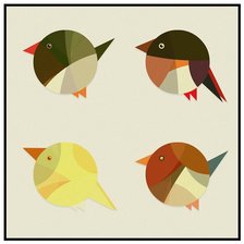 Оригинал схемы вышивки «Птицы» (№2651061)