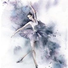 Оригинал схемы вышивки «Балерина» (№2658371)