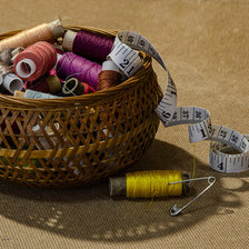 Схема вышивки «Корзинка вышивальщицы»