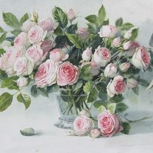 Оригинал схемы вышивки «Букет роз Худ. Елена Базанова» (№2679010)