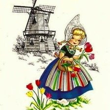 Оригинал схемы вышивки «holandesa de colores» (№2684189)