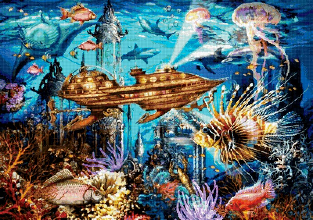 №2700834 - рыбы, фантастика, подводный мир - предпросмотр