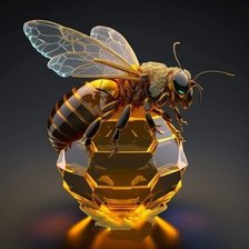 Оригинал схемы вышивки «пчелы» (№2705030)
