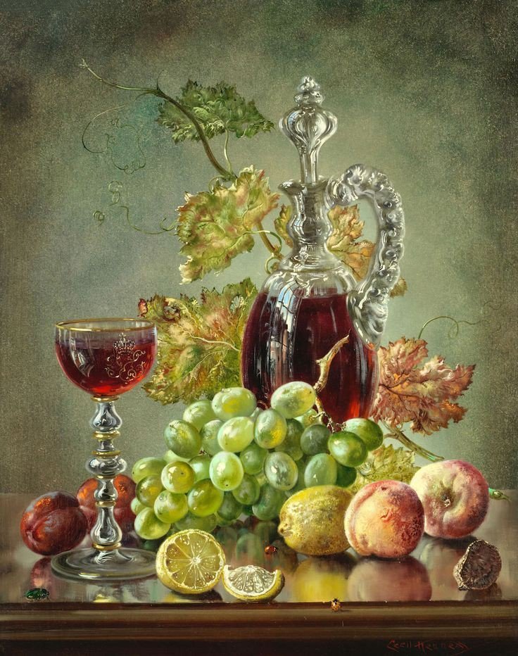 №2708451 - вино, фрукты, натюрморт - оригинал