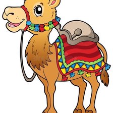 Схема вышивки «camello niño»