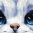Предпросмотр схемы вышивки «Снежный кот» (№2740435)