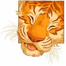 Оригинал схемы вышивки «Тигр» (№2742036)