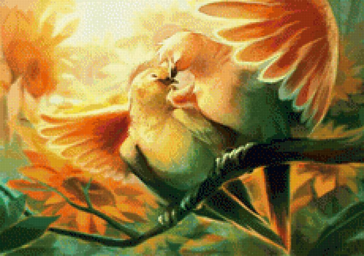 Пара птичек - милота, нежность, голуби, радость, любовь, птицы, пара - предпросмотр