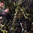 Предпросмотр схемы вышивки «Сиреневый сад по картине Ковалевского Андрея» (№2755913)