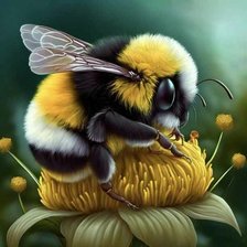 Оригинал схемы вышивки «пчелы» (№2762453)