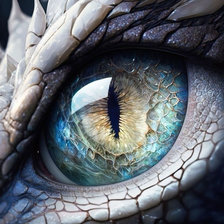 Схема вышивки «Dragon eye»