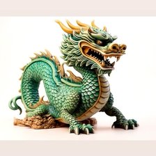 Оригинал схемы вышивки «дракон» (№2776875)