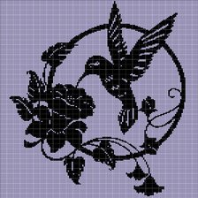 Оригинал схемы вышивки «kolibri» (№2780314)